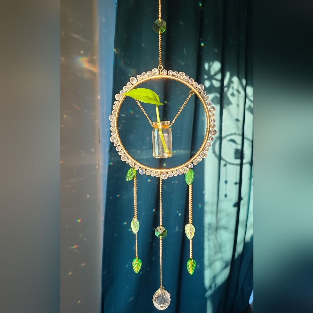 Plant Propagation Station/ Crystal Suncatcher